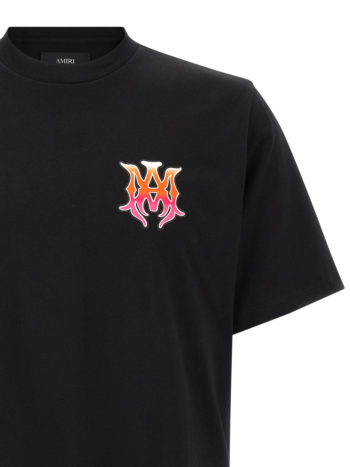 Amiri Schwarzes Baumwoll-T-Shirt