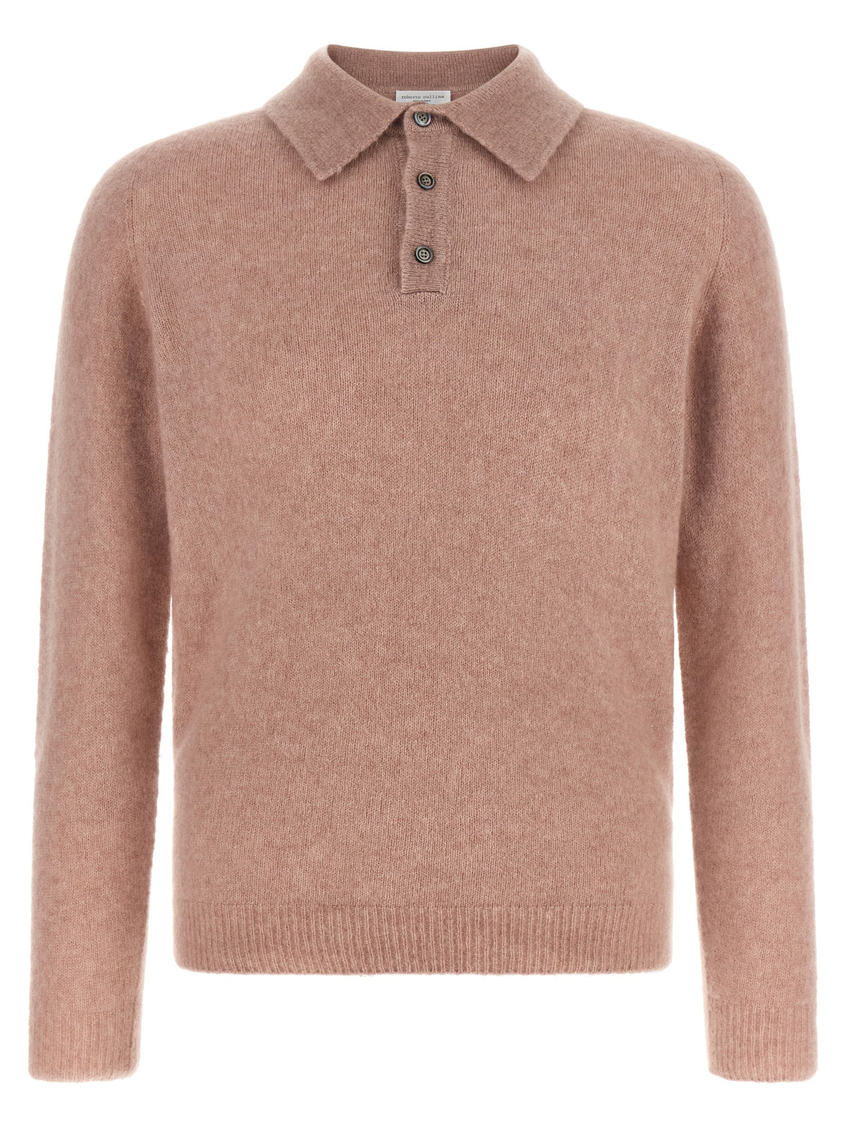 Roberto Collina Mehrfarbiges Kaschmir-Poloshirt