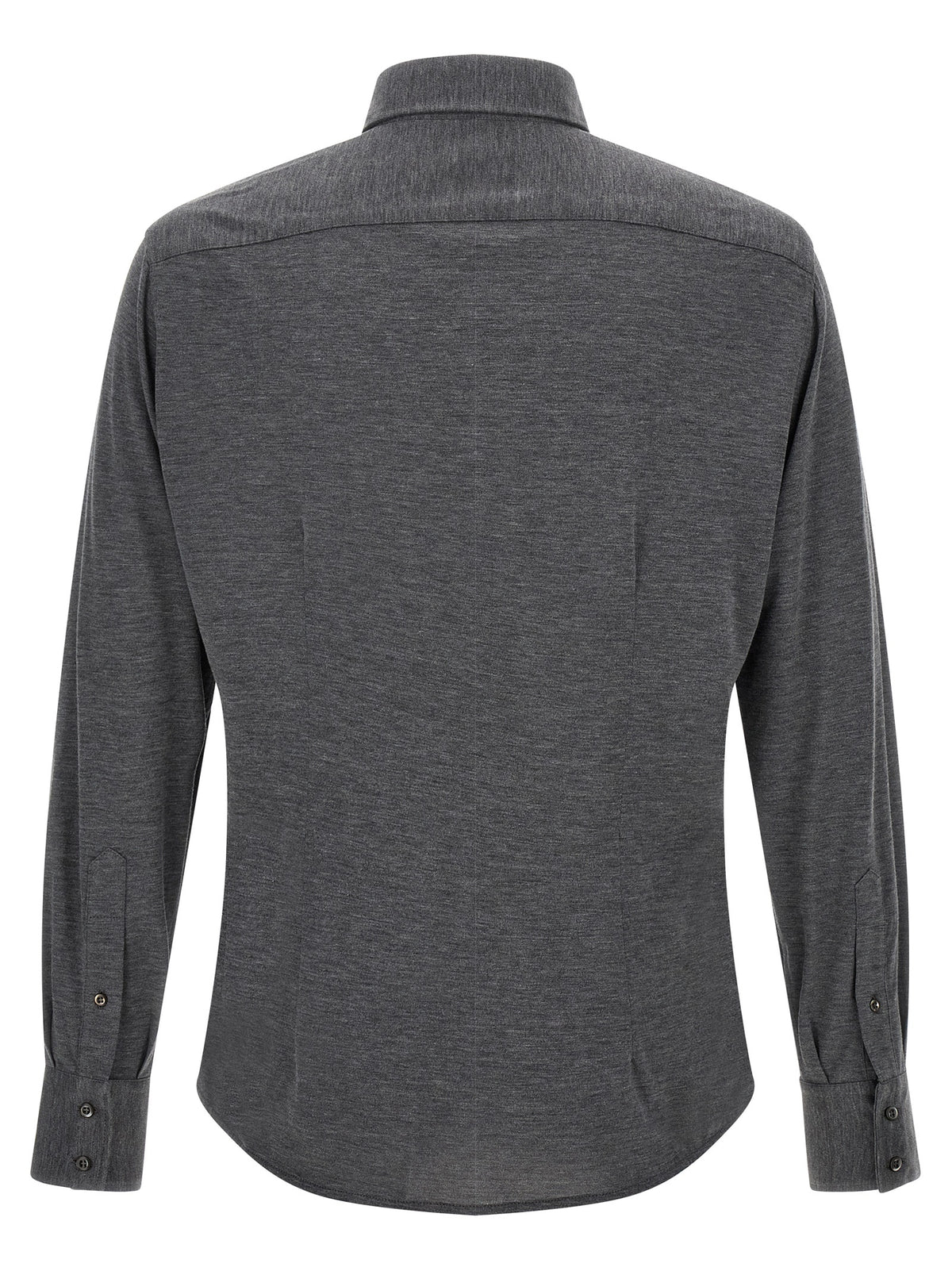 Brunello Cucinelli Graue Seidenbluse