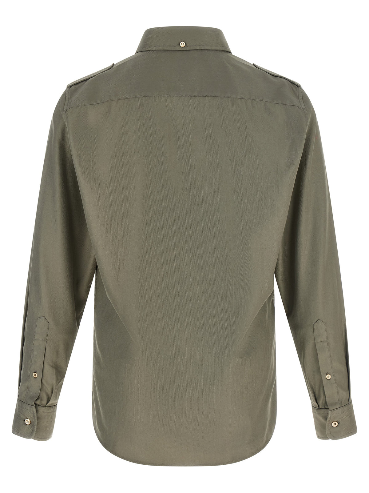 Brunello Cucinelli Zweifarbige Baumwollbluse