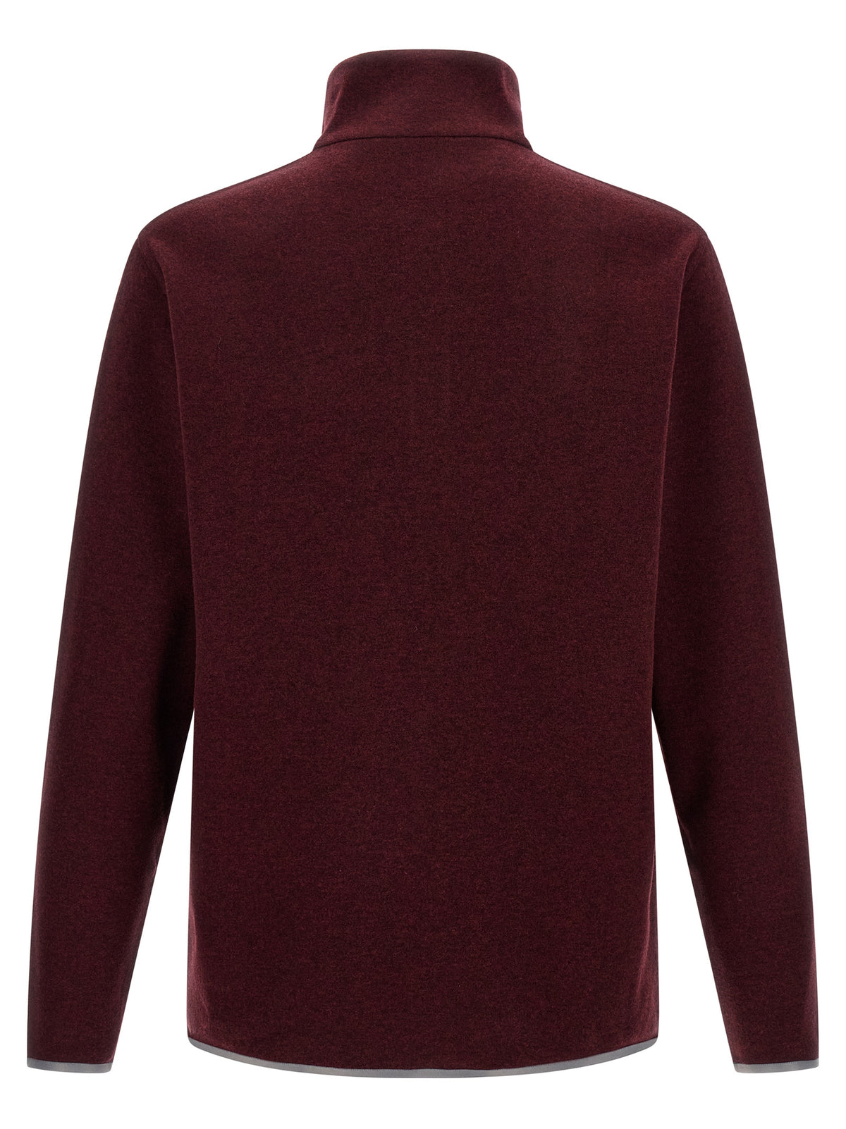 Brunello Cucinelli Bordeaux Kaschmir-Sweatshirt
