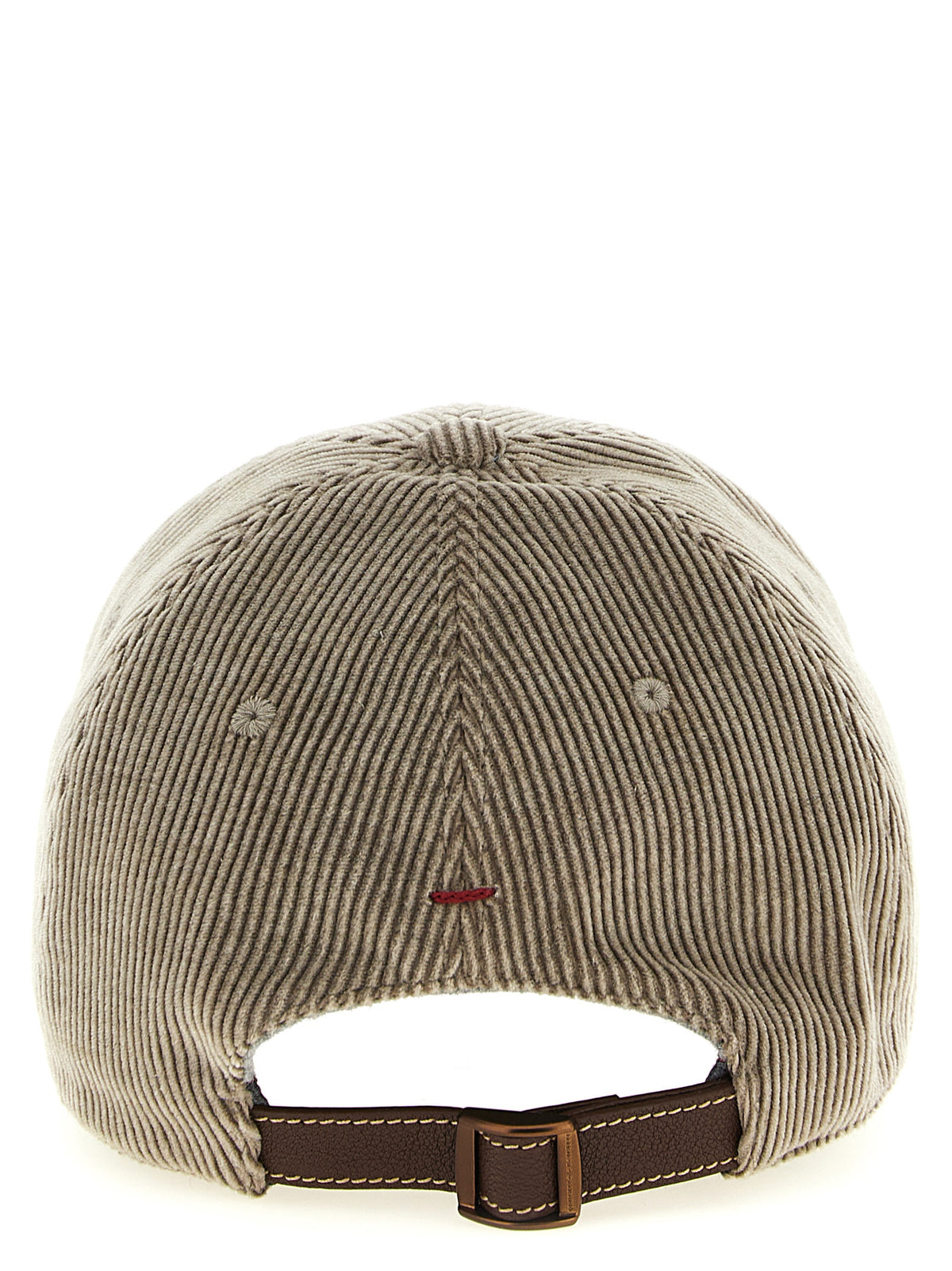 Brunello Cucinelli Graue Baumwollkappe (Baseball Cap)