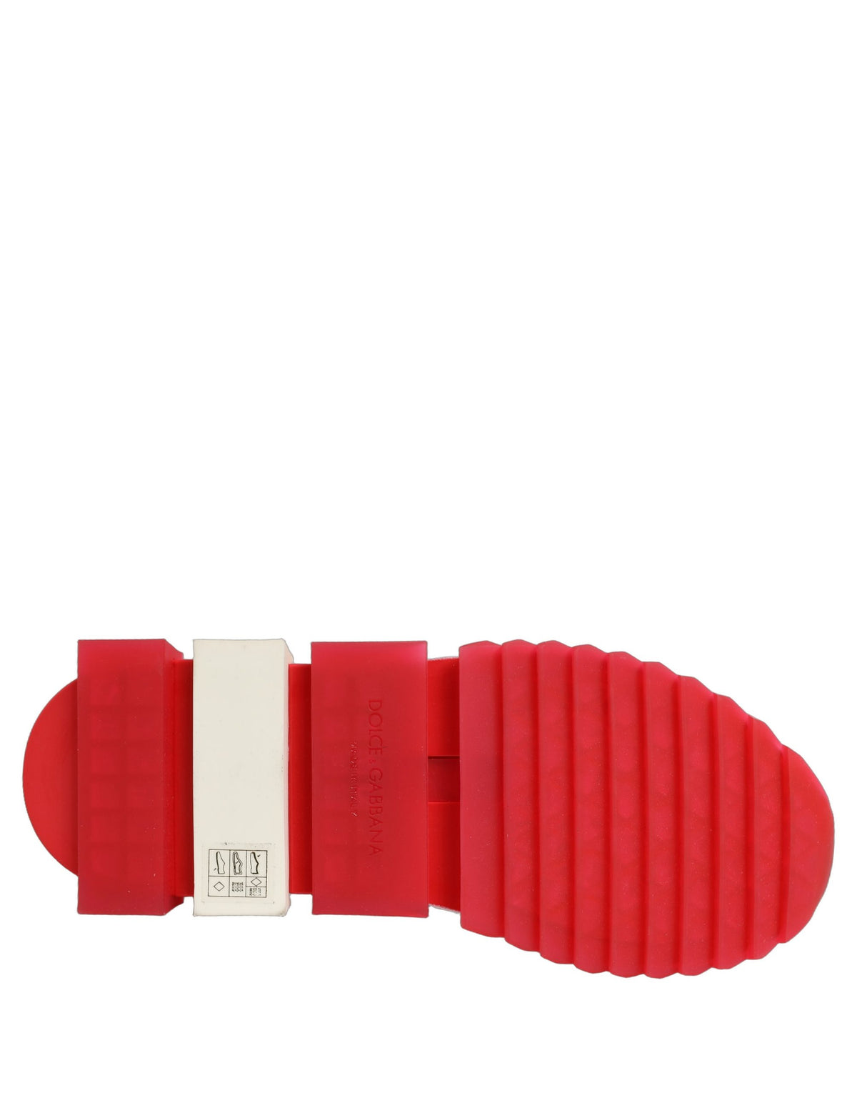 Dolce & Gabbana Rote SORRENTO Sport Stretch Herren Sneaker