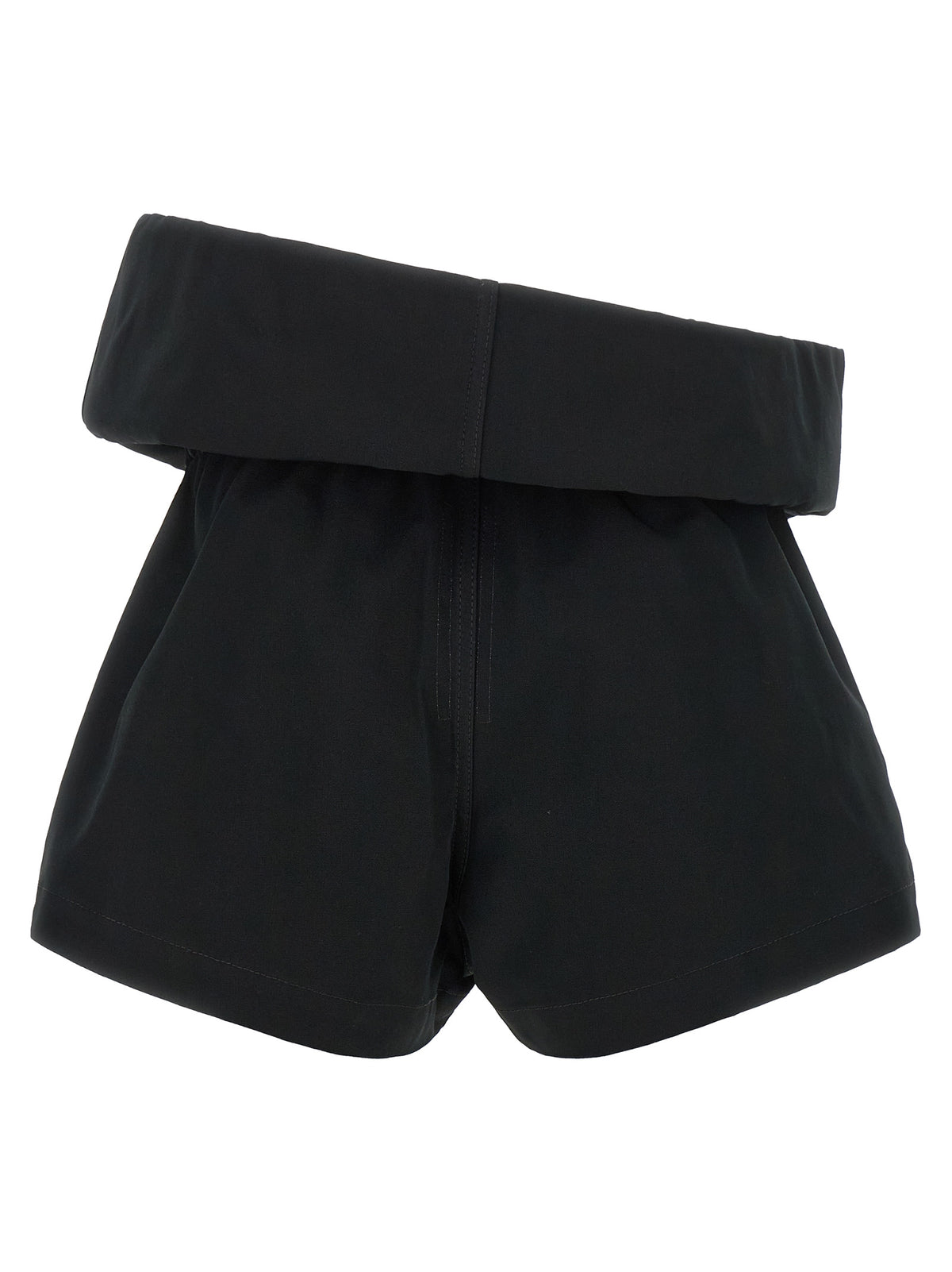 Rick Owens Schwarze Bermuda-Shorts aus Polyester