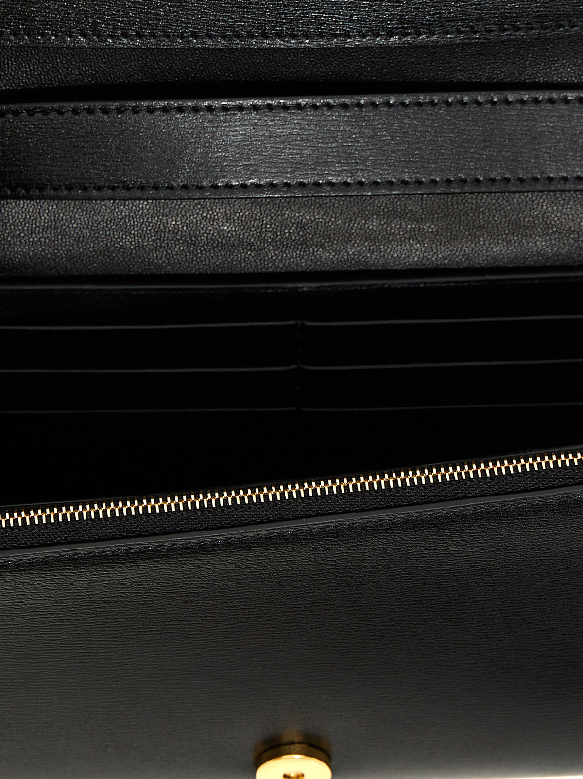Jil Sander Schwarze Leder Umhängetasche