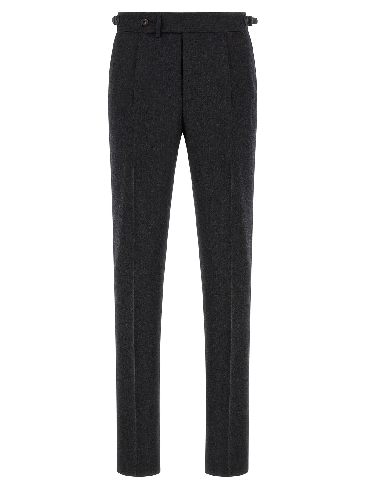 Pal Zileri Graue Wollstoffhose