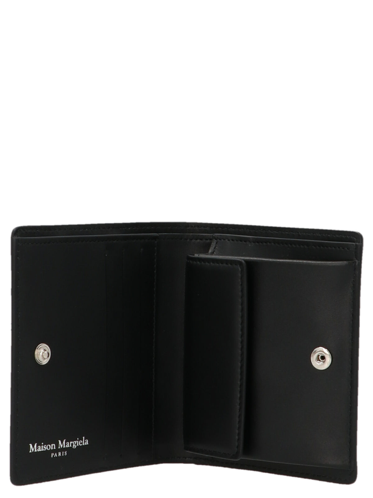 Maison Margiela Schwarzer Kartenhalter aus Leder