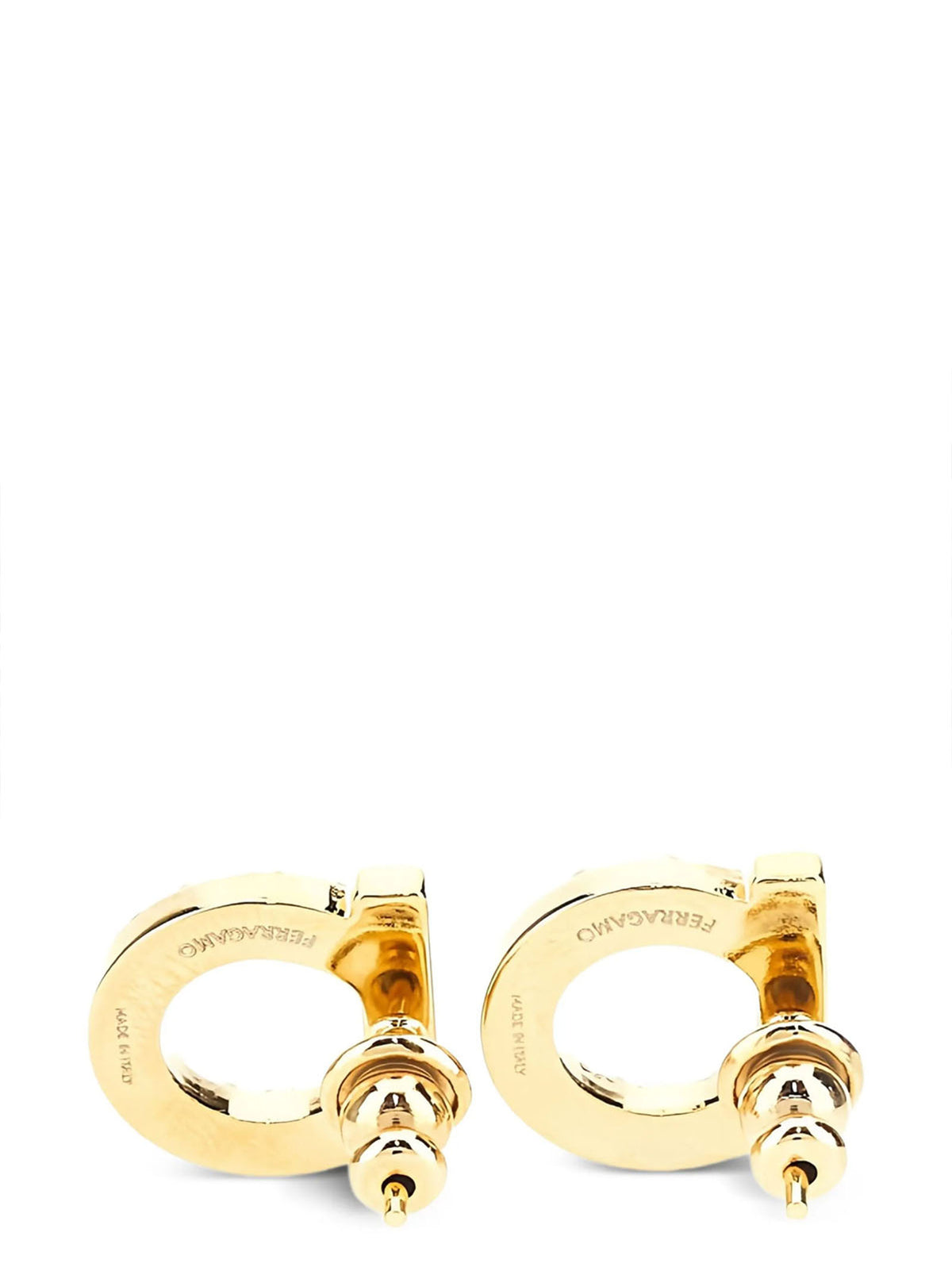 Ferragamo Ohrringe aus Goldmessing