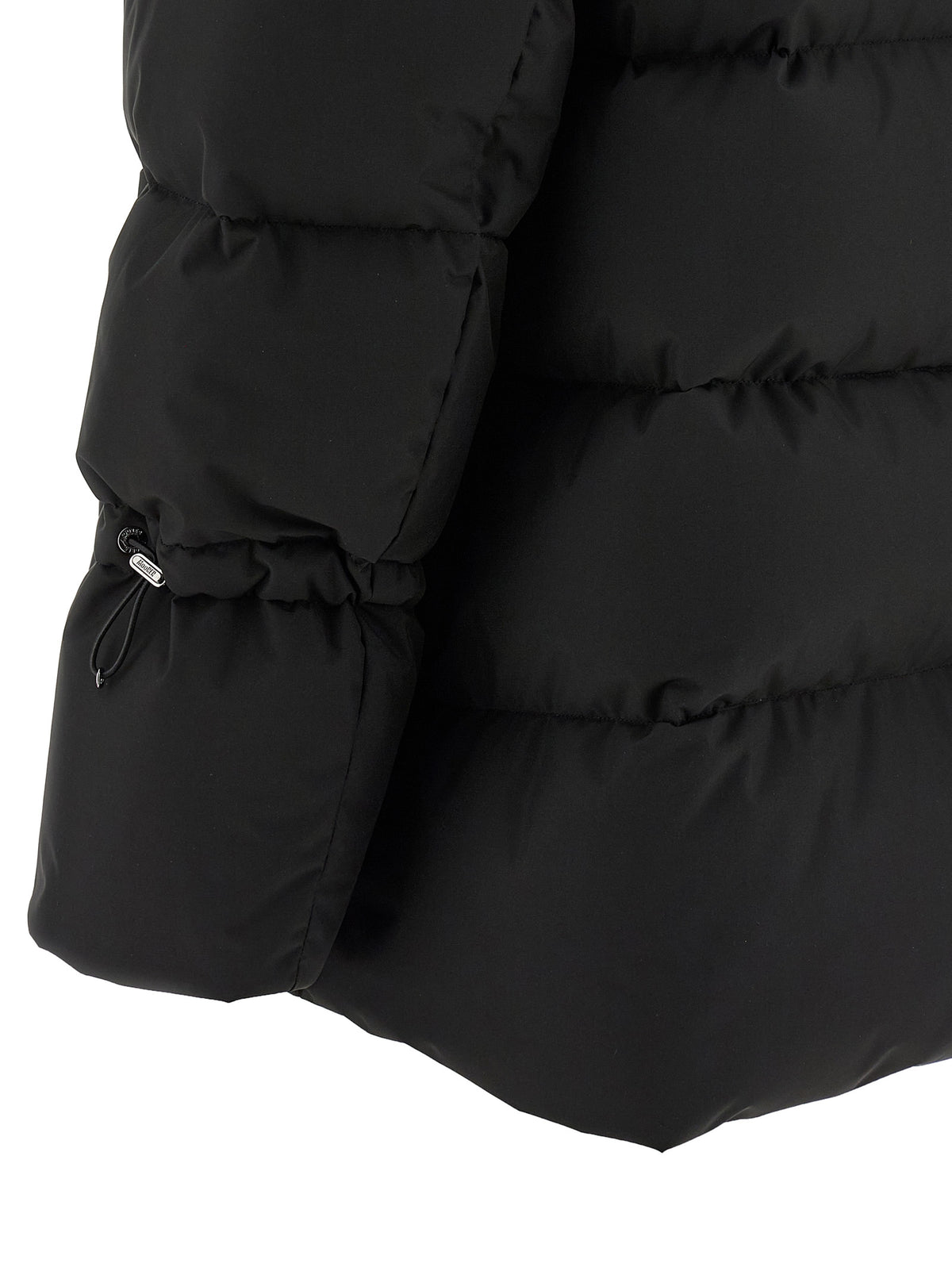 MooRER Schwarze Polyester-Jacke