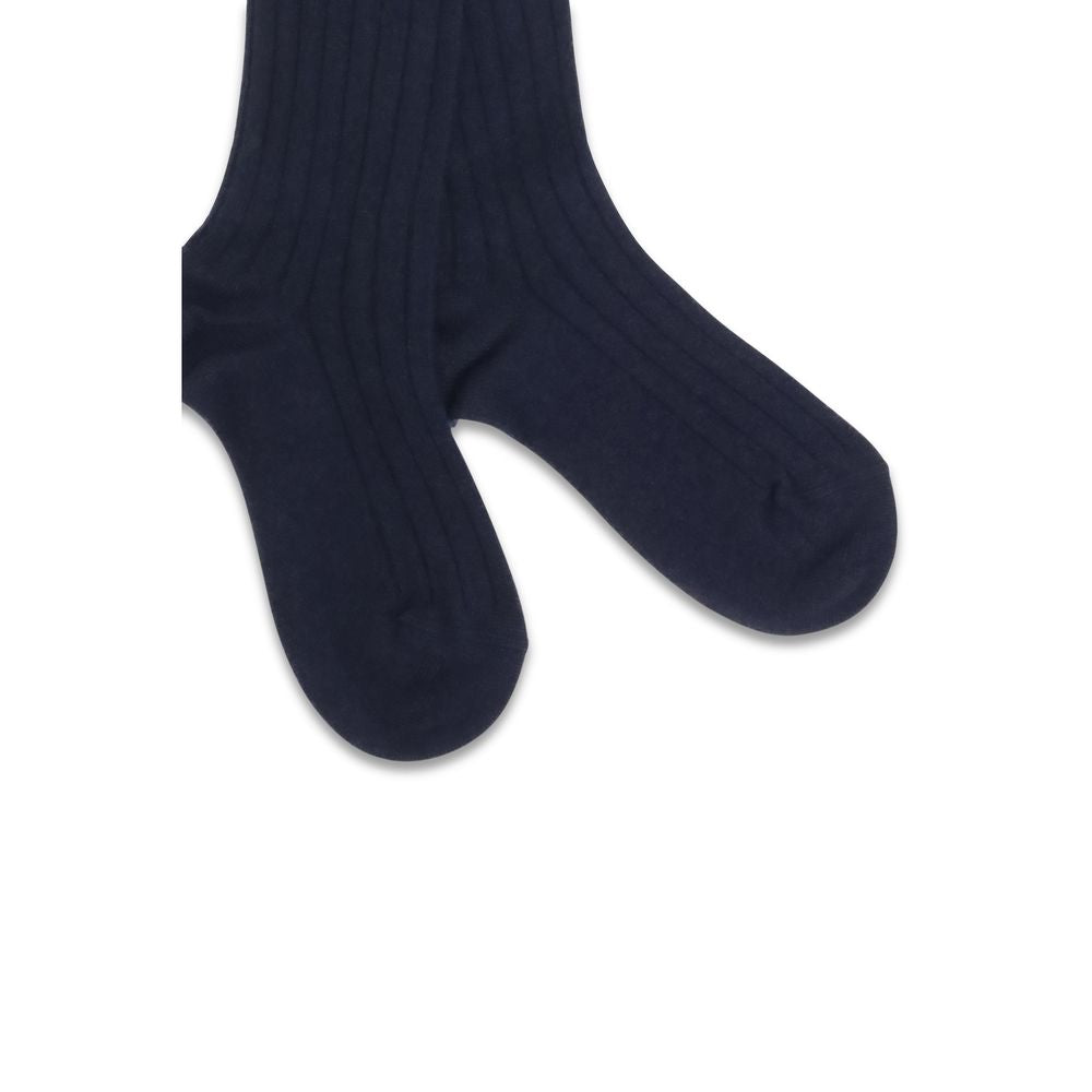 Brunello Cucinelli Blaue Kaschmirsocken