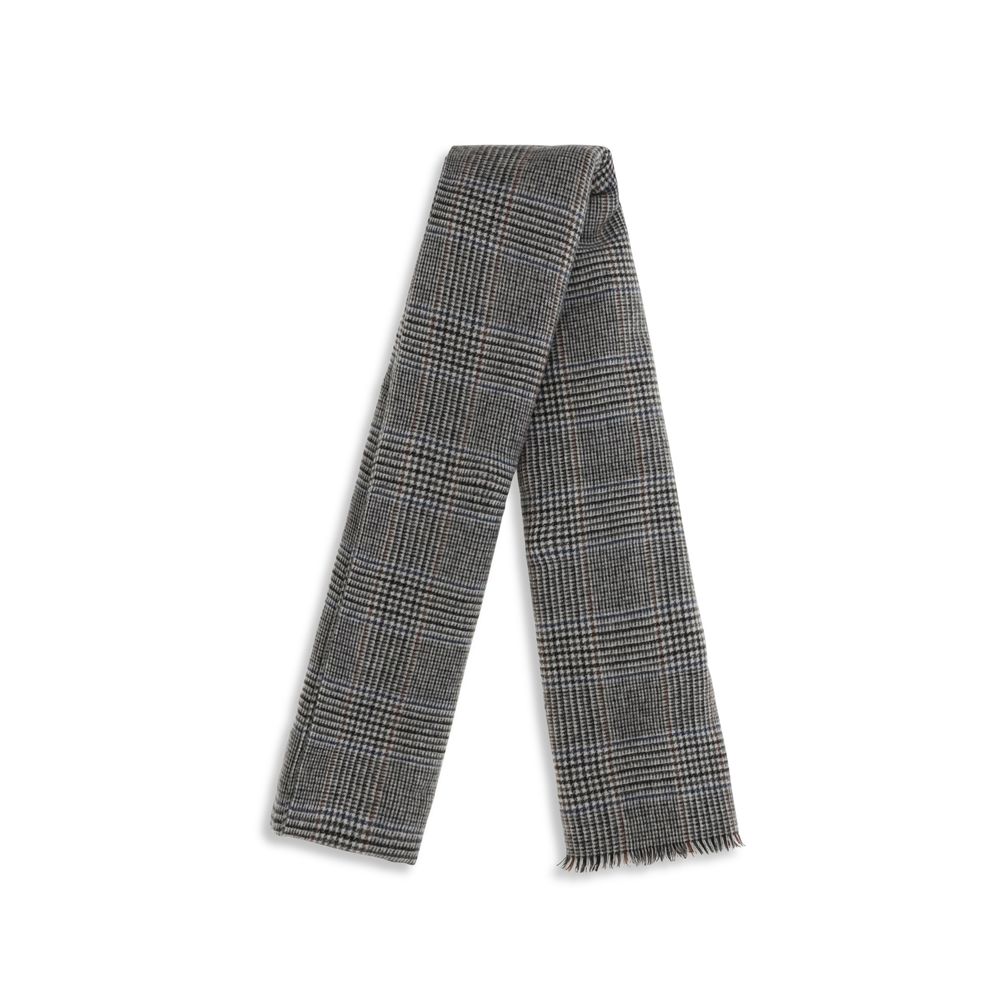 Brunello Cucinelli Grauer Kaschmir-Foulard