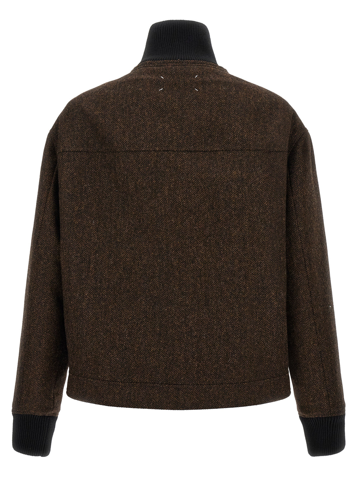 Maison Margiela Brauner Woll-Bomber