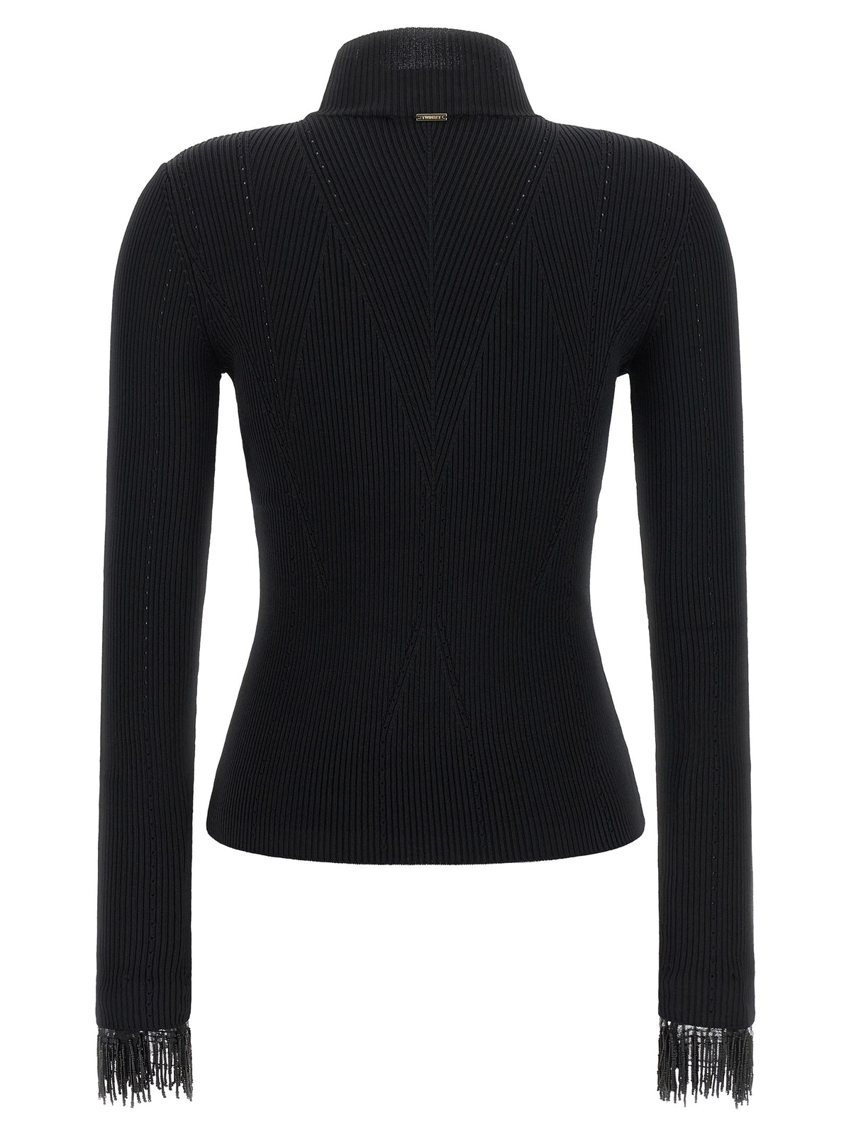 Twinset Schwarzer Cardigan aus Viskose