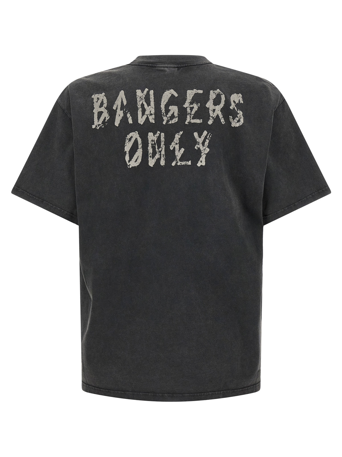 44 Label Group Schwarzes Baumwoll-T-Shirt