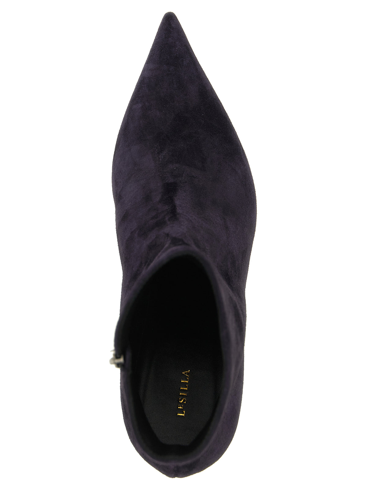 LE SILLA Blaue Stiefeletten aus Lammleder