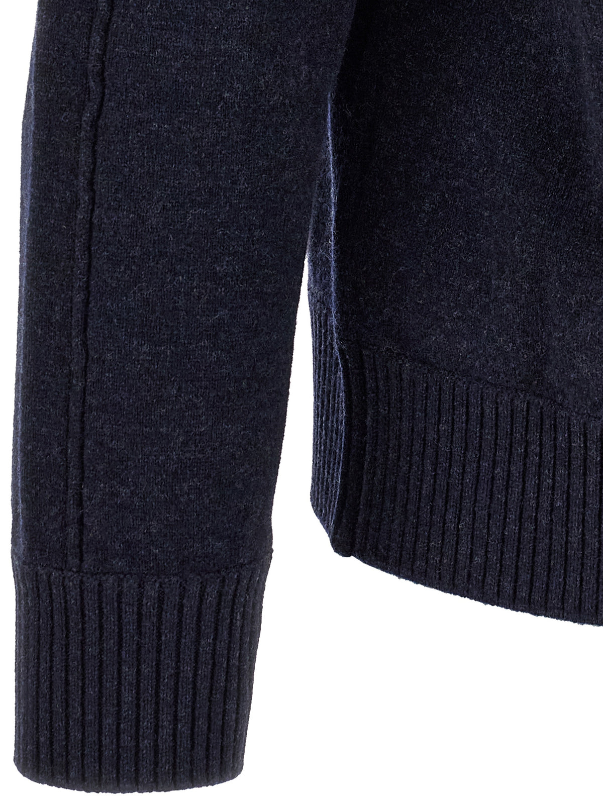 ZEGNA Blaues Woll-Poloshirt