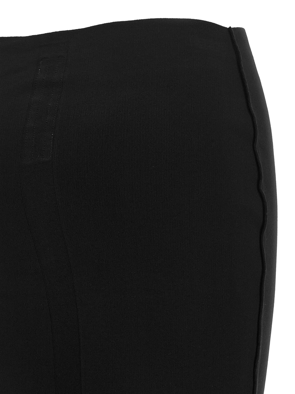 Rick Owens Schwarzer Minirock aus Viskose