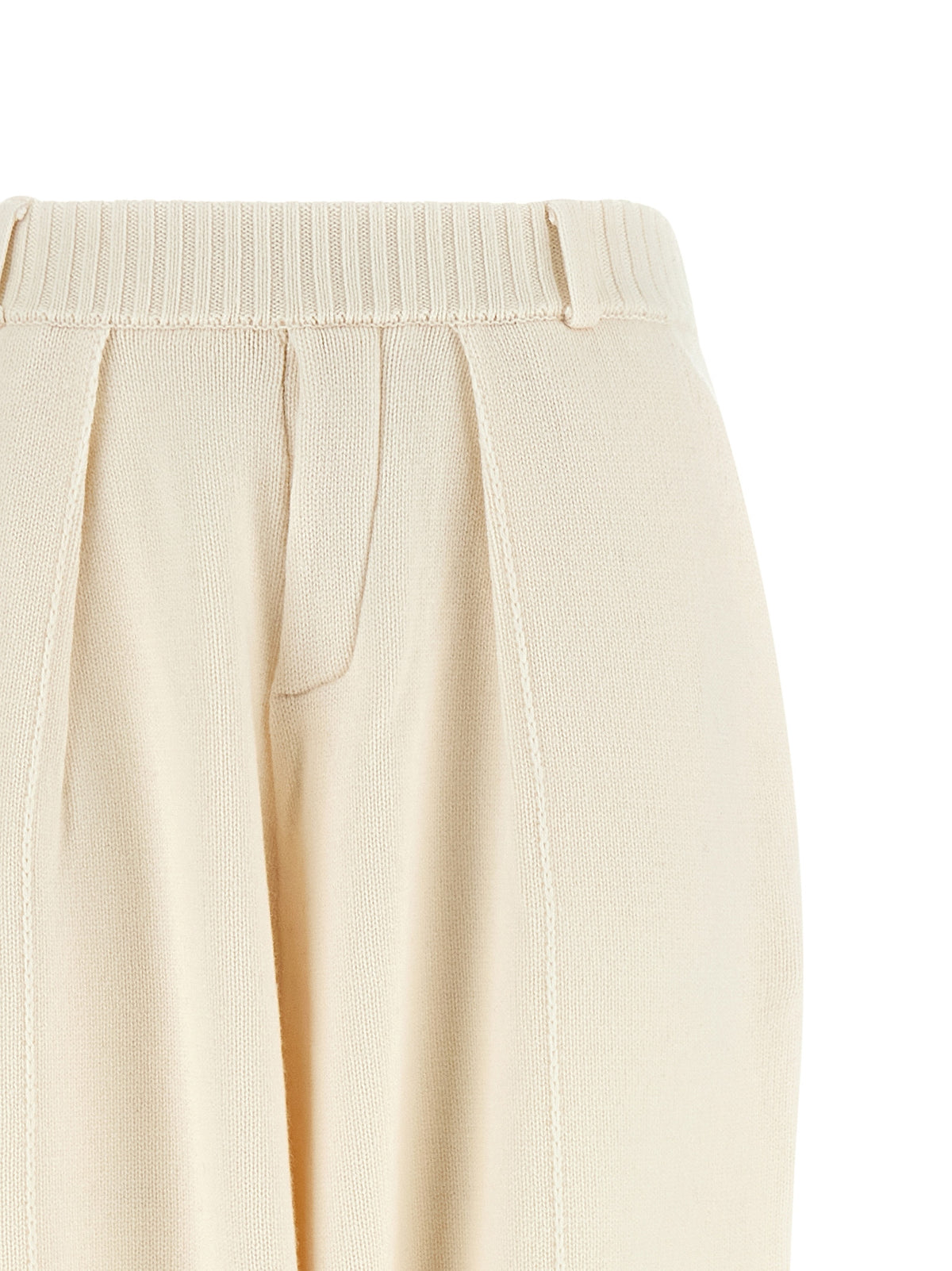 Coperni Weiße Woll-Freizeithose