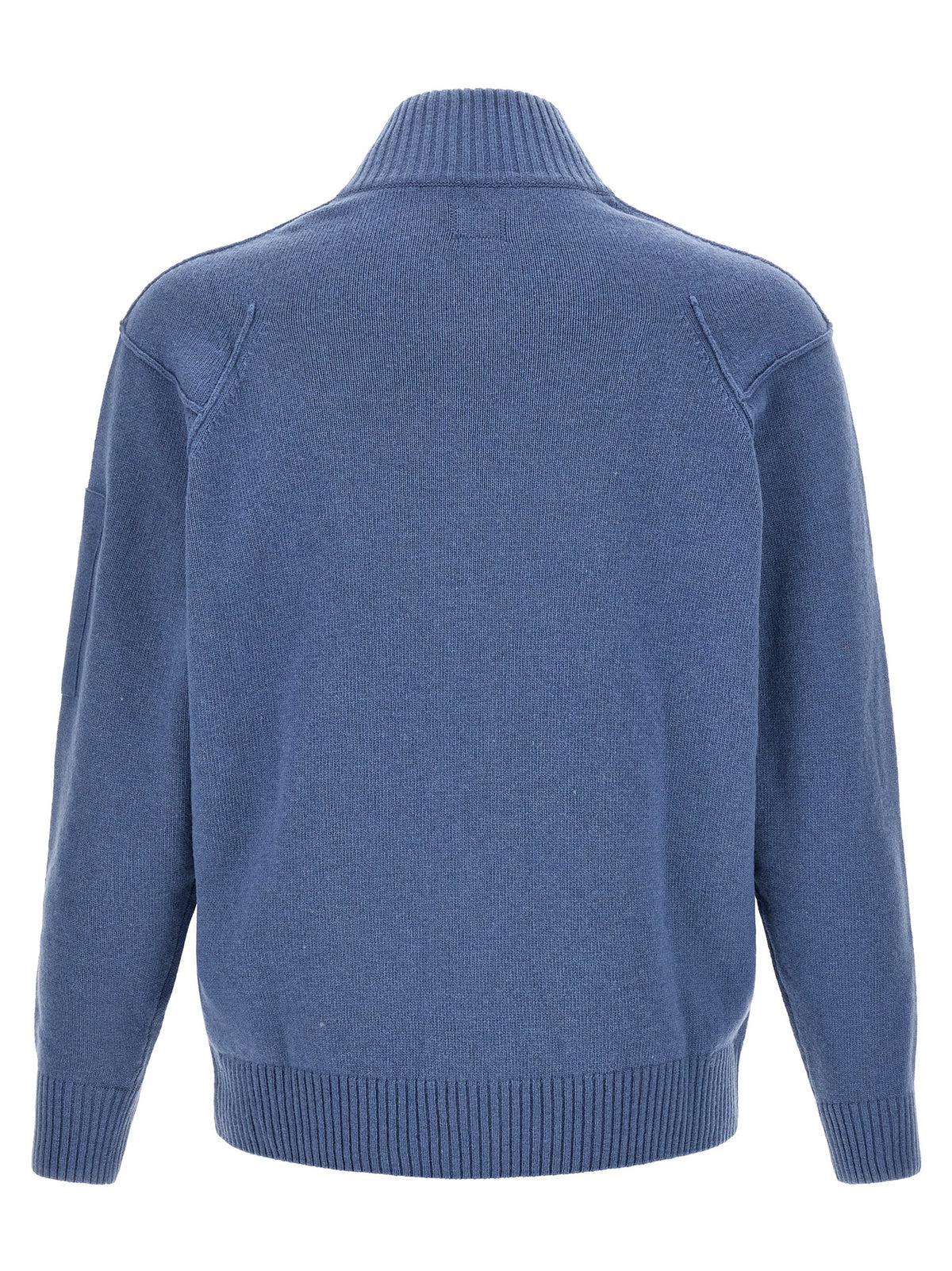 C.P. Company Blauer Wollcardigan