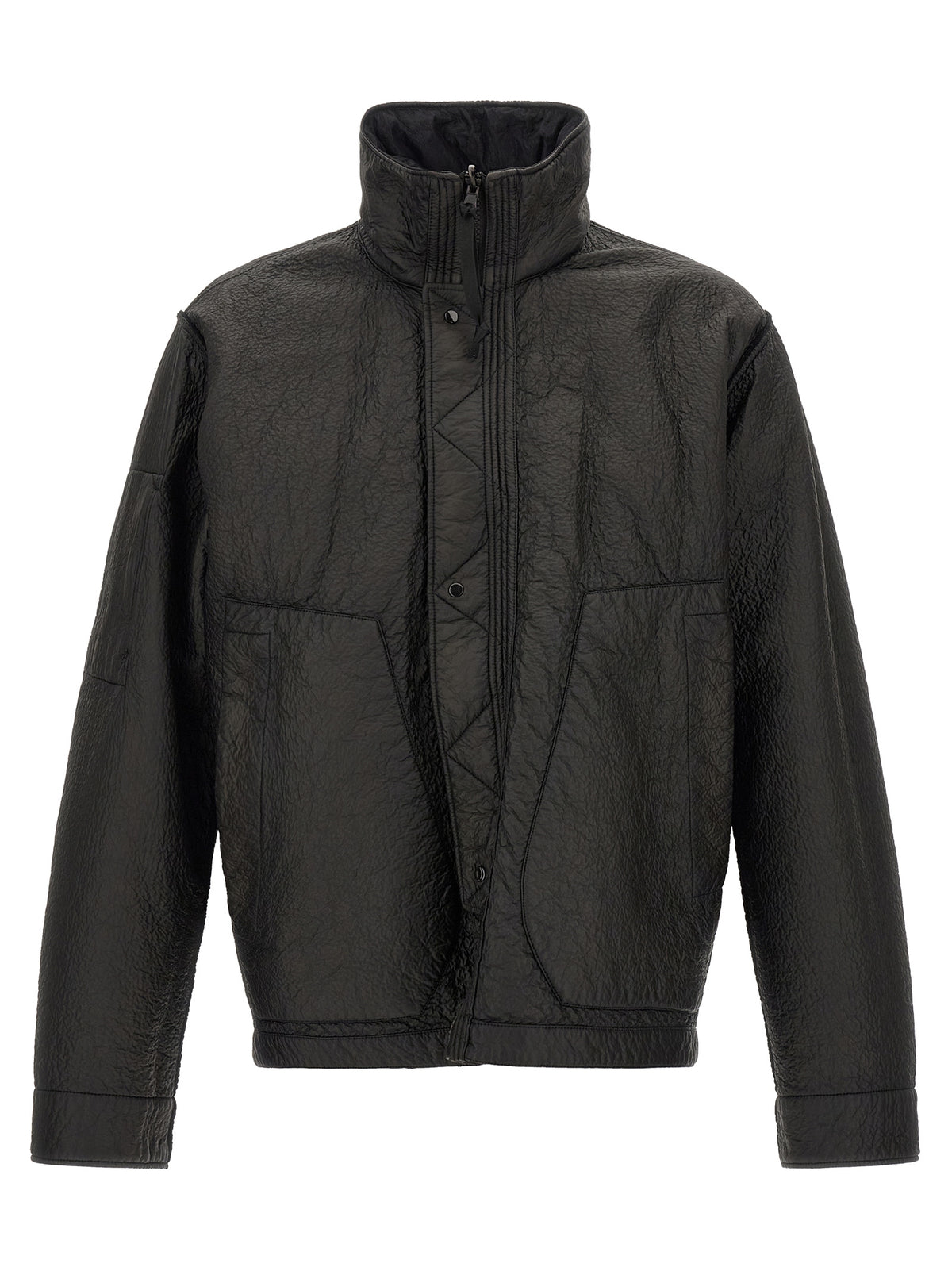 C.P. Company Schwarze Polyamid-Shell-Jacke