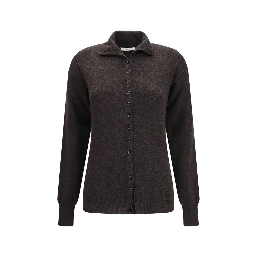 Lemaire Schwarzer Kaschmirpullover