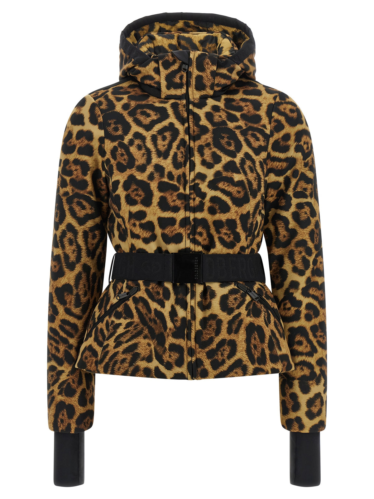 GOLDBERGH Braune Shell-Jacke aus Polyester