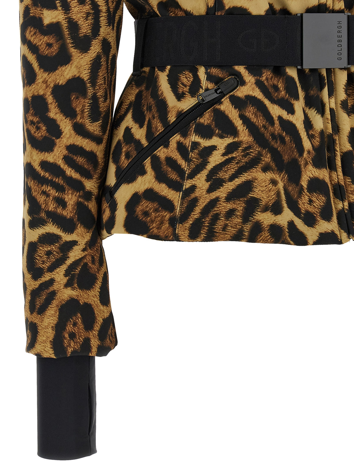 GOLDBERGH Braune Shell-Jacke aus Polyester