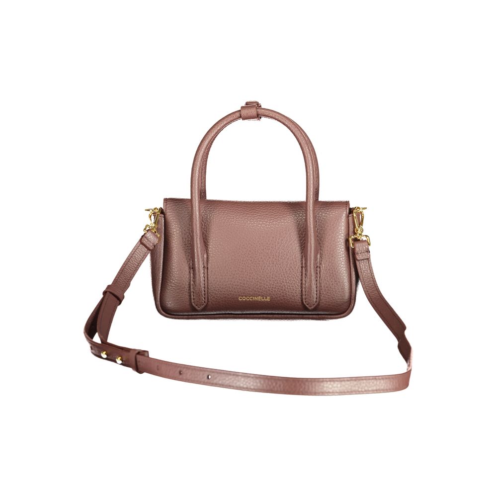 Coccinelle Braune Lederhandtasche