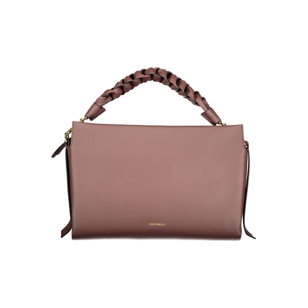 Coccinelle Braune Lederhandtasche