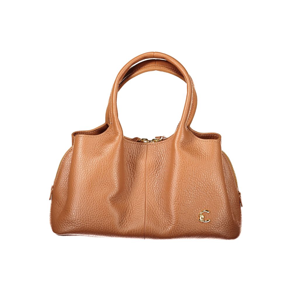 Coccinelle Braune Lederhandtasche