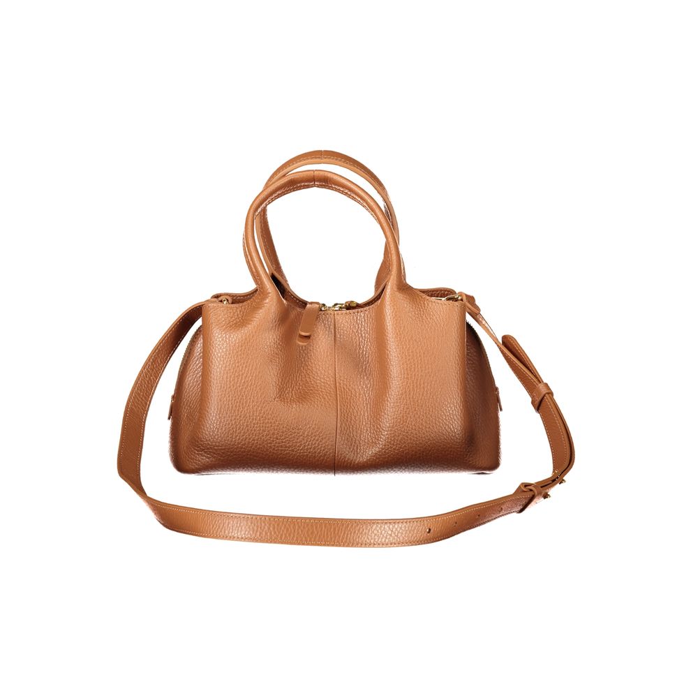 Coccinelle Braune Lederhandtasche