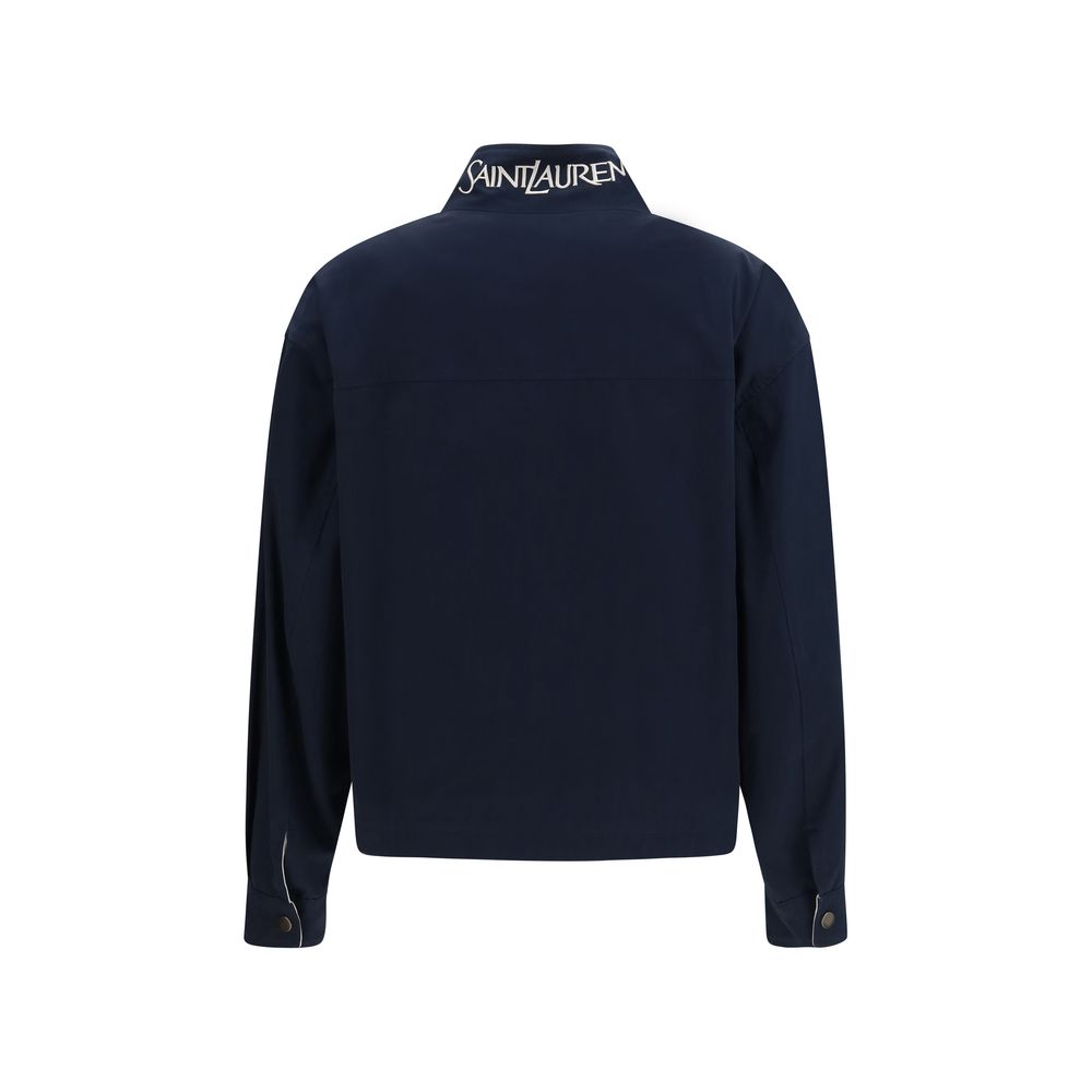 Saint Laurent Mehrfarbige Baumwolljacke Und Mantel