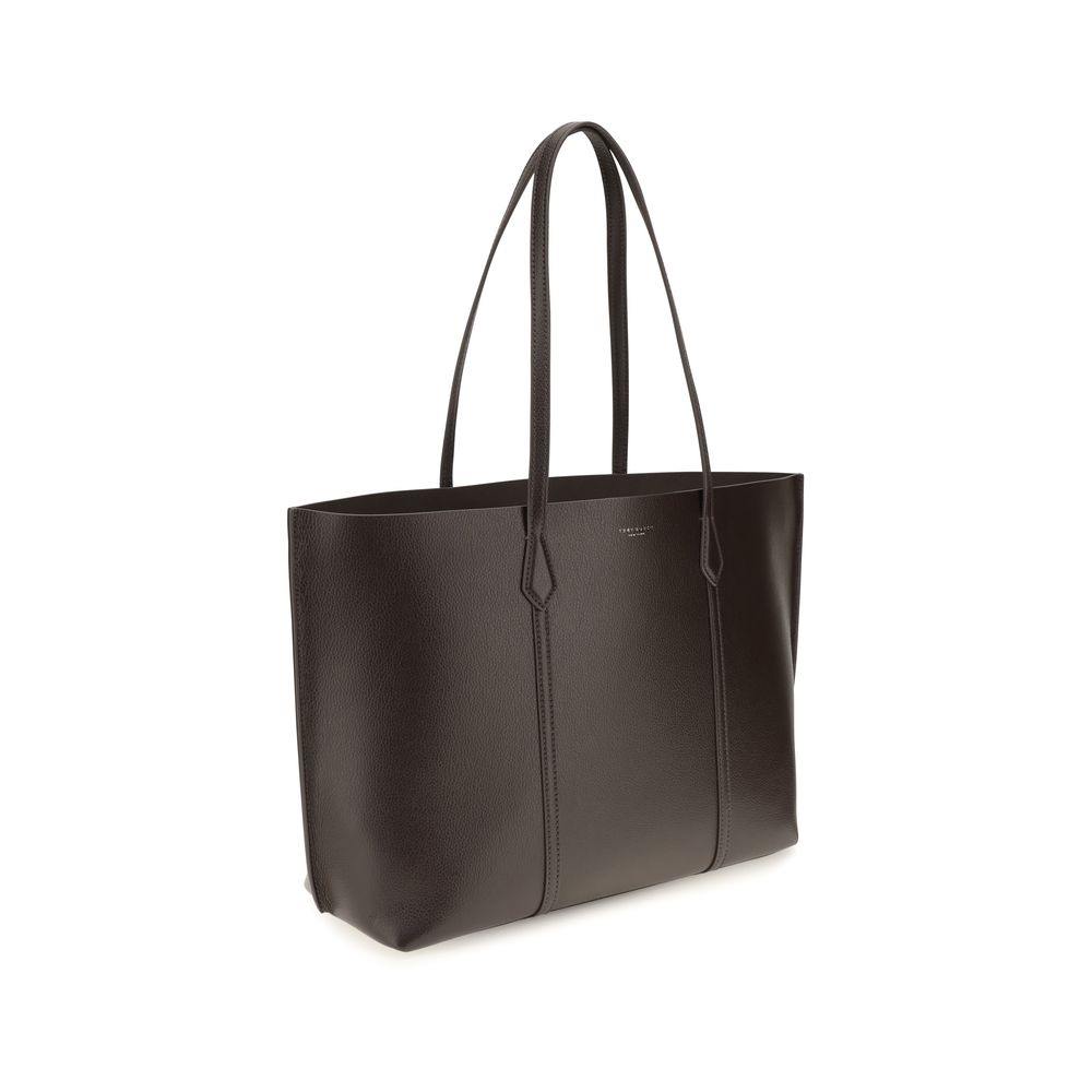 Tory Burch Braune Kalbsleder Bos Taurus Handtasche