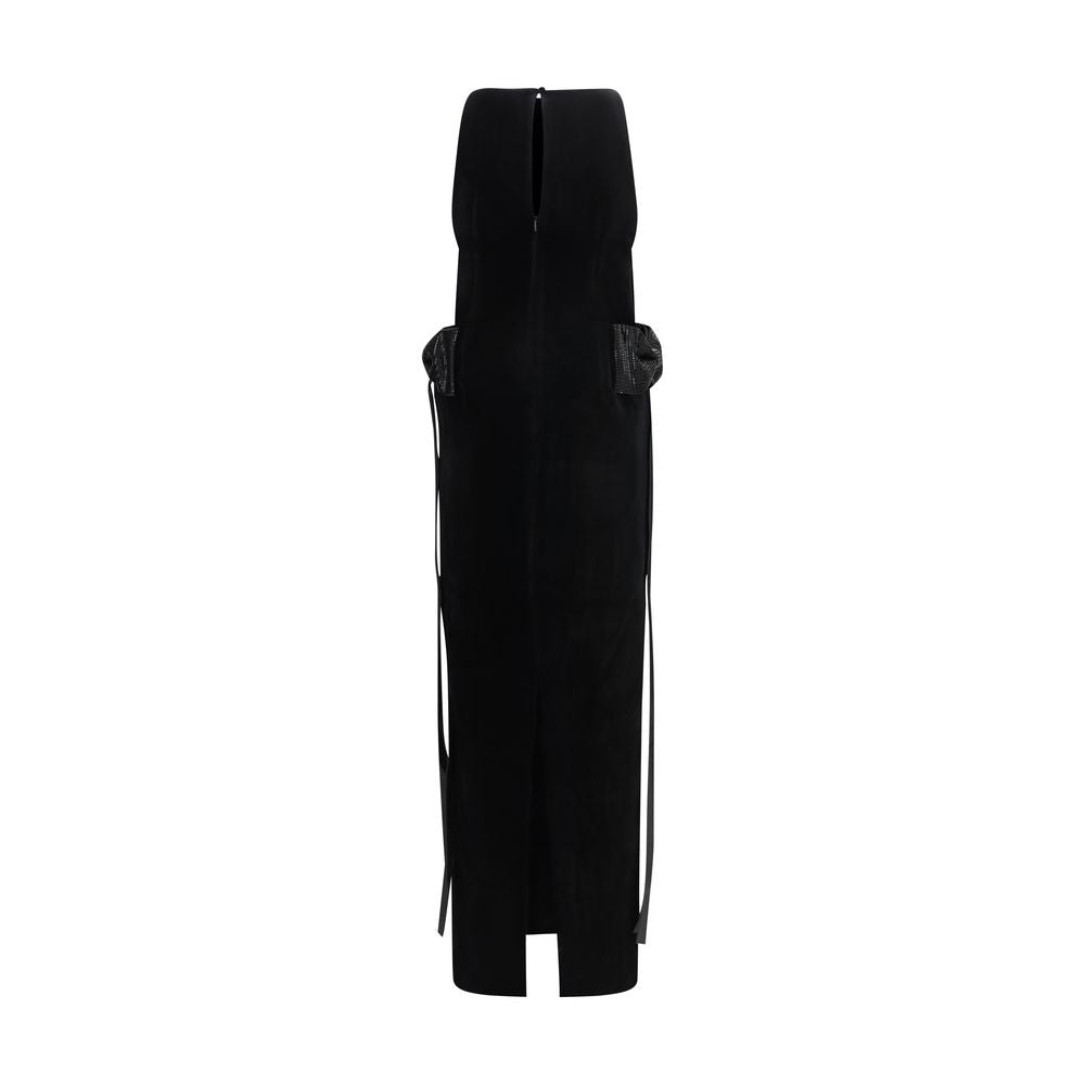Self-Portrait Schwarzes Freizeitkleid aus Polyester