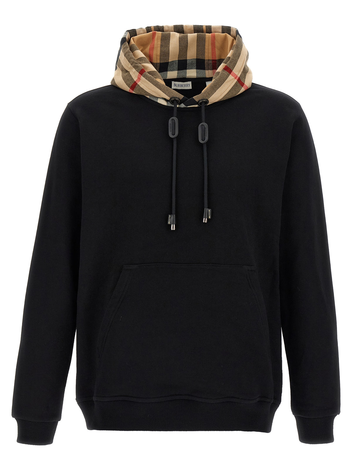 Burberry Schwarzer Baumwoll-Sweatshirt