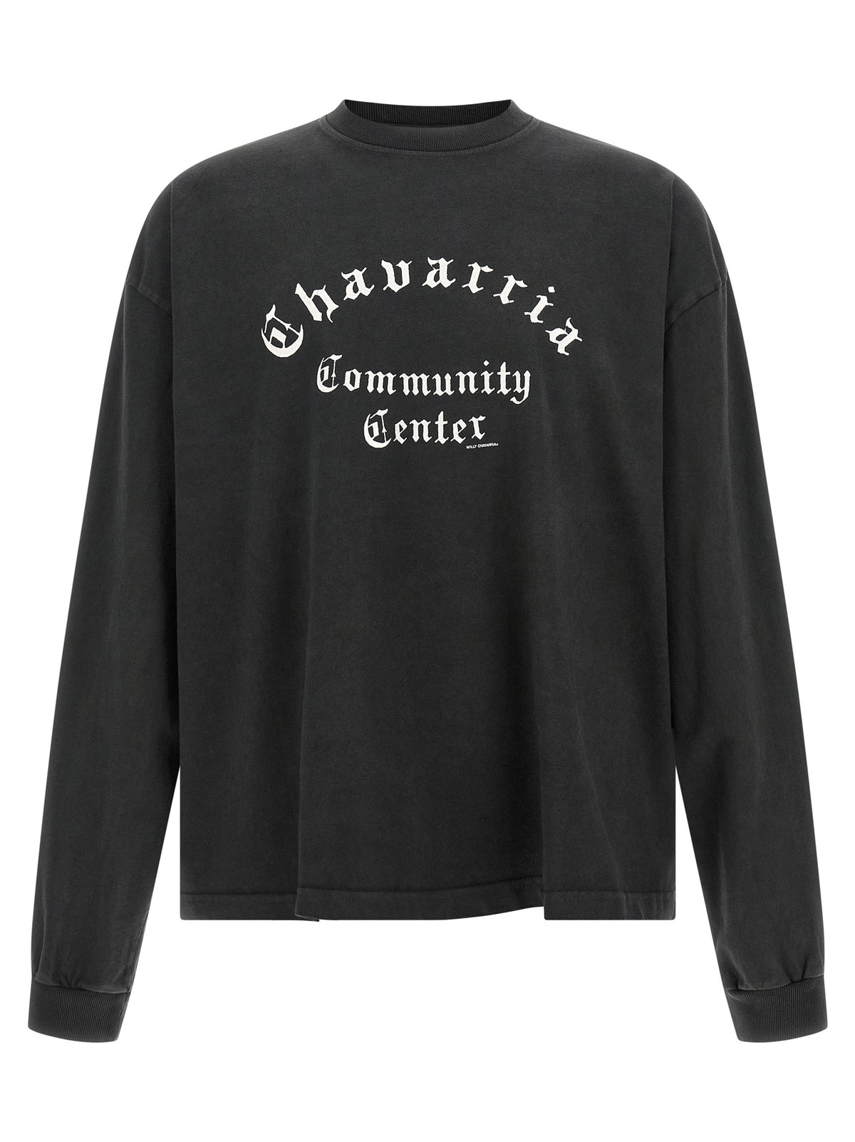 WILLY CHAVARRIA Schwarzes Baumwoll-T-Shirt