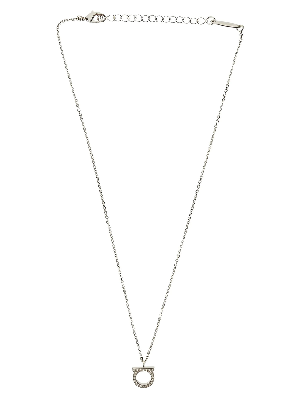Ferragamo Halskette aus Silbermessing
