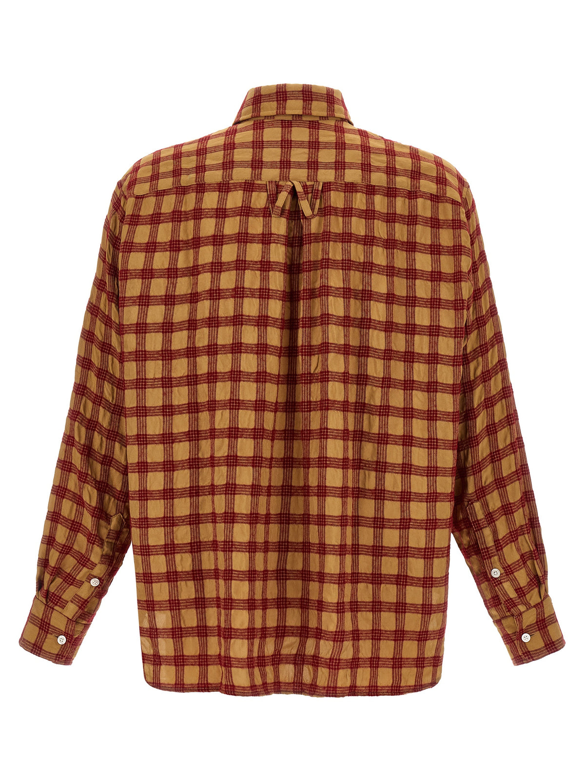 WILLY CHAVARRIA Bordeaux Viskose-Bluse
