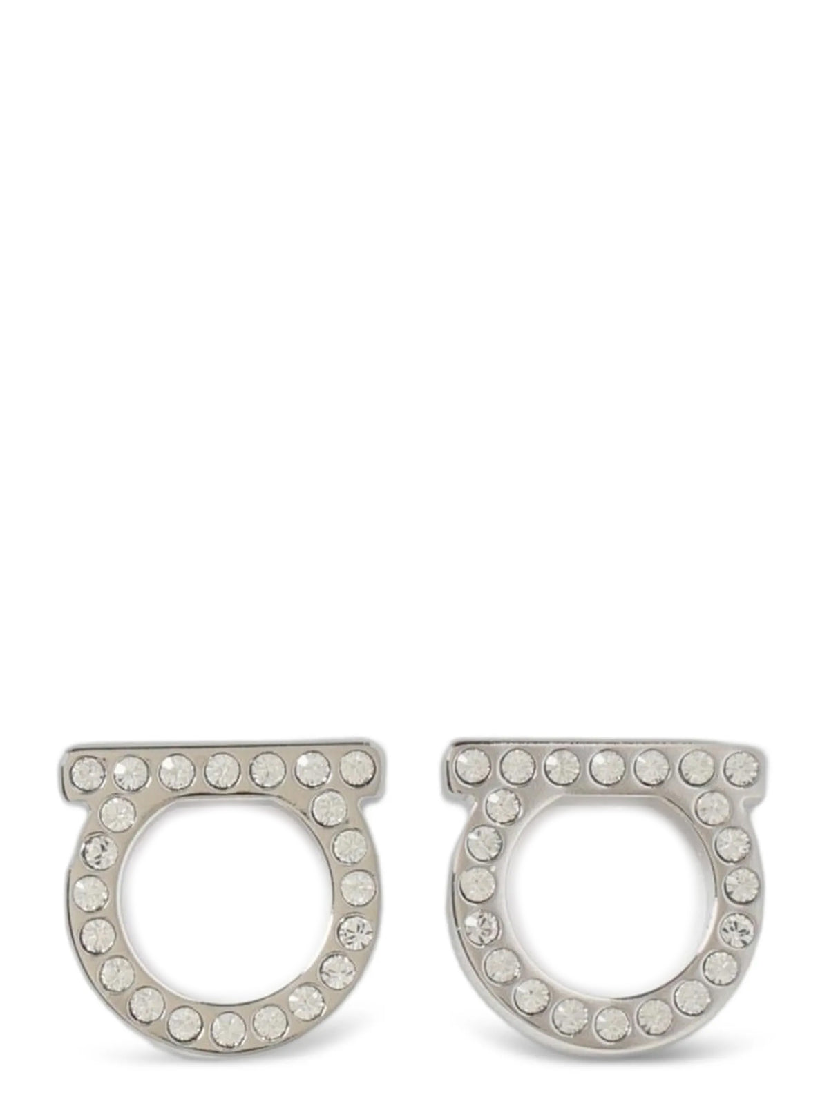 Ferragamo Ohrringe aus Silbermessing