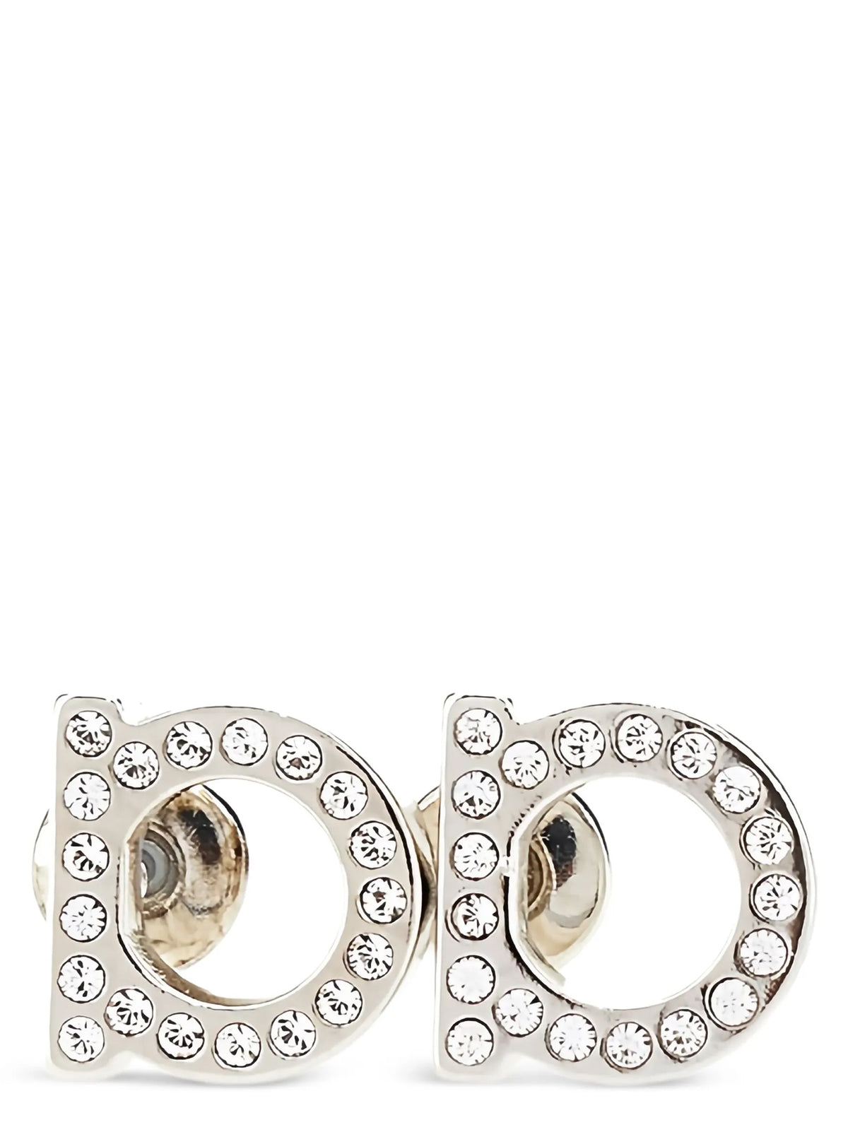 Ferragamo Ohrringe aus Silbermessing