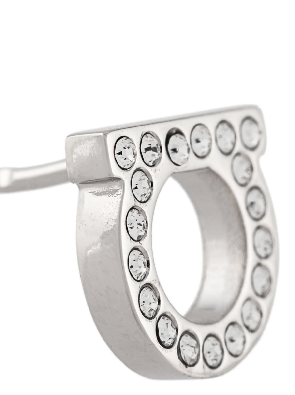 Ferragamo Ohrringe aus Silbermessing