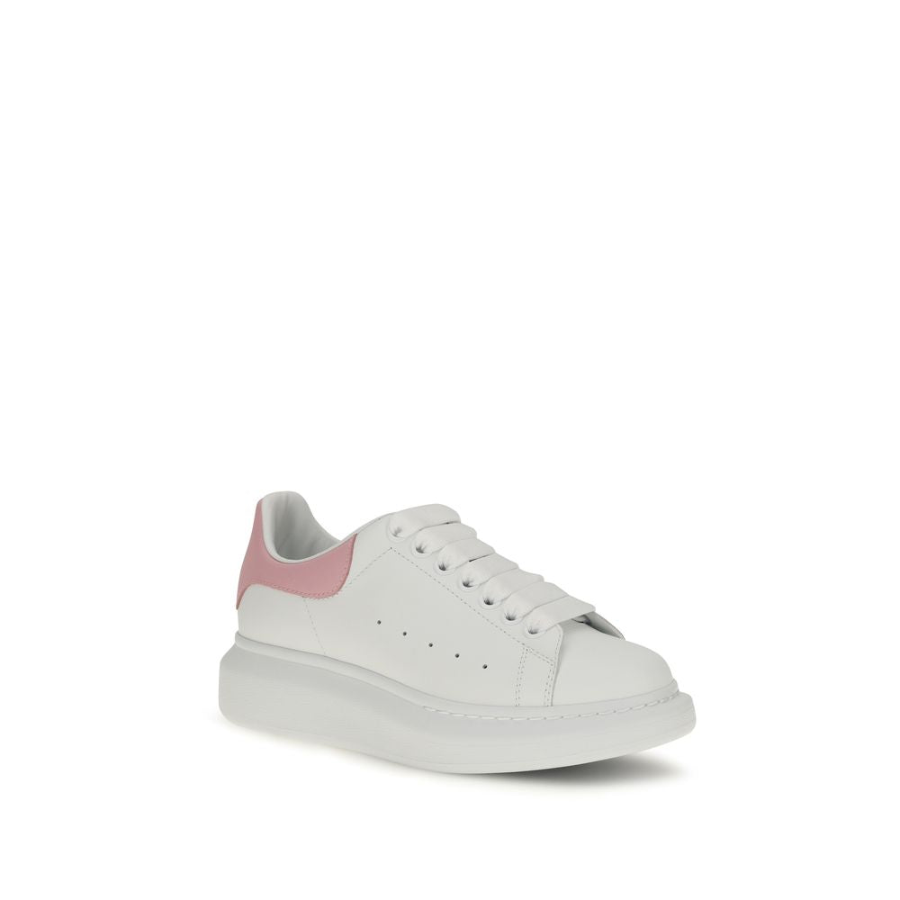 Alexander McQueen Weiße Kalbsleder Bos Taurus Chunky Sneaker