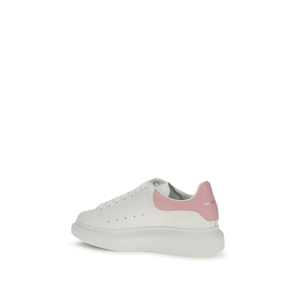 Alexander McQueen Weiße Kalbsleder Bos Taurus Chunky Sneaker