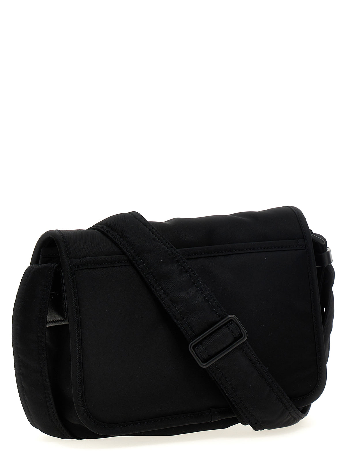 Saint Laurent Schwarze Crossbody-Tasche aus Polyamid