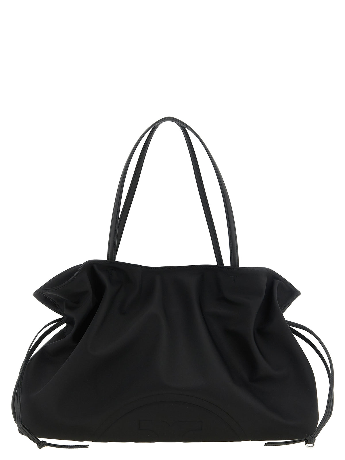 Tory Burch Schwarze Schultertasche aus Polyamid