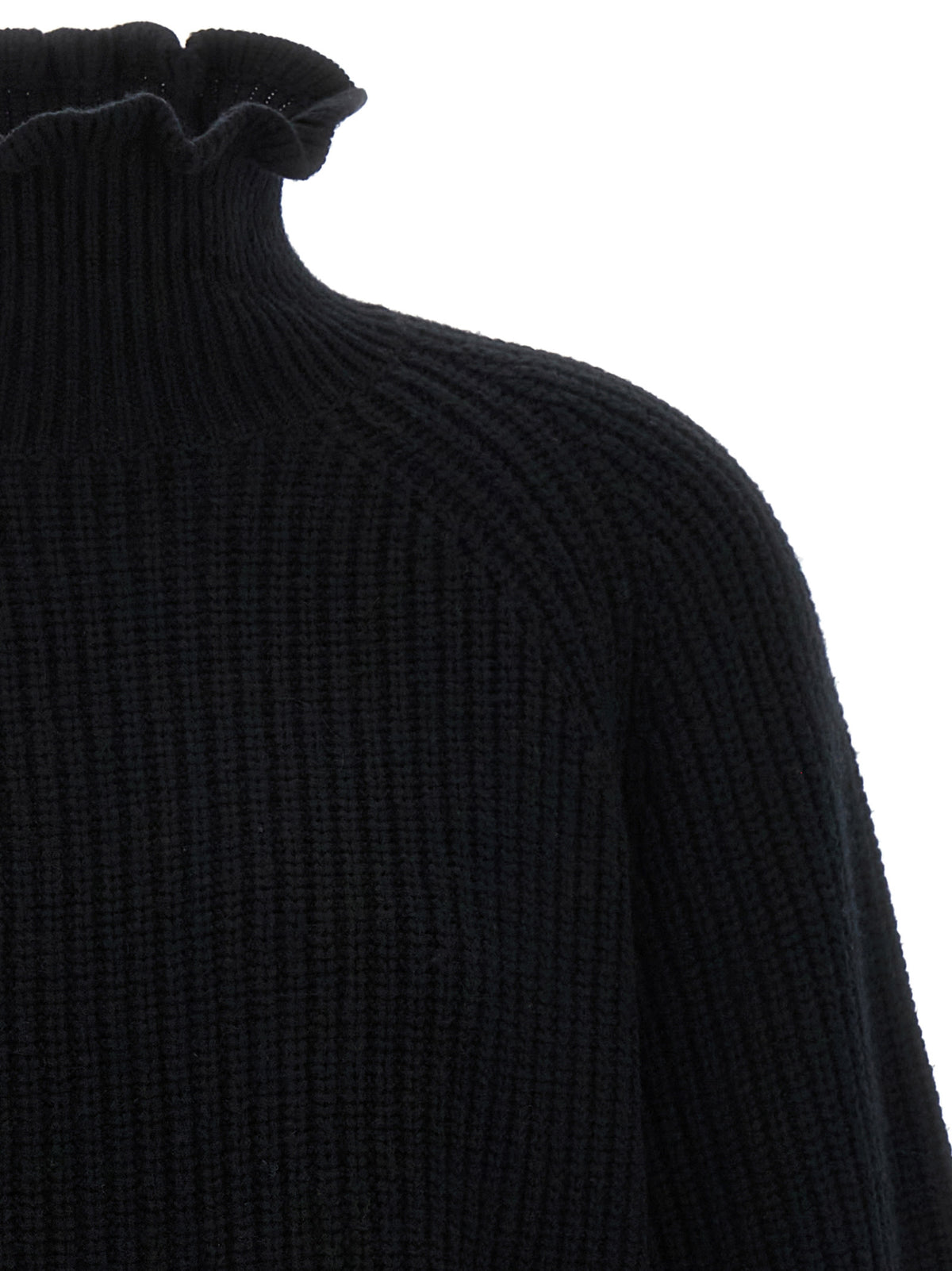 Max Mara Schwarzer Wollcardigan