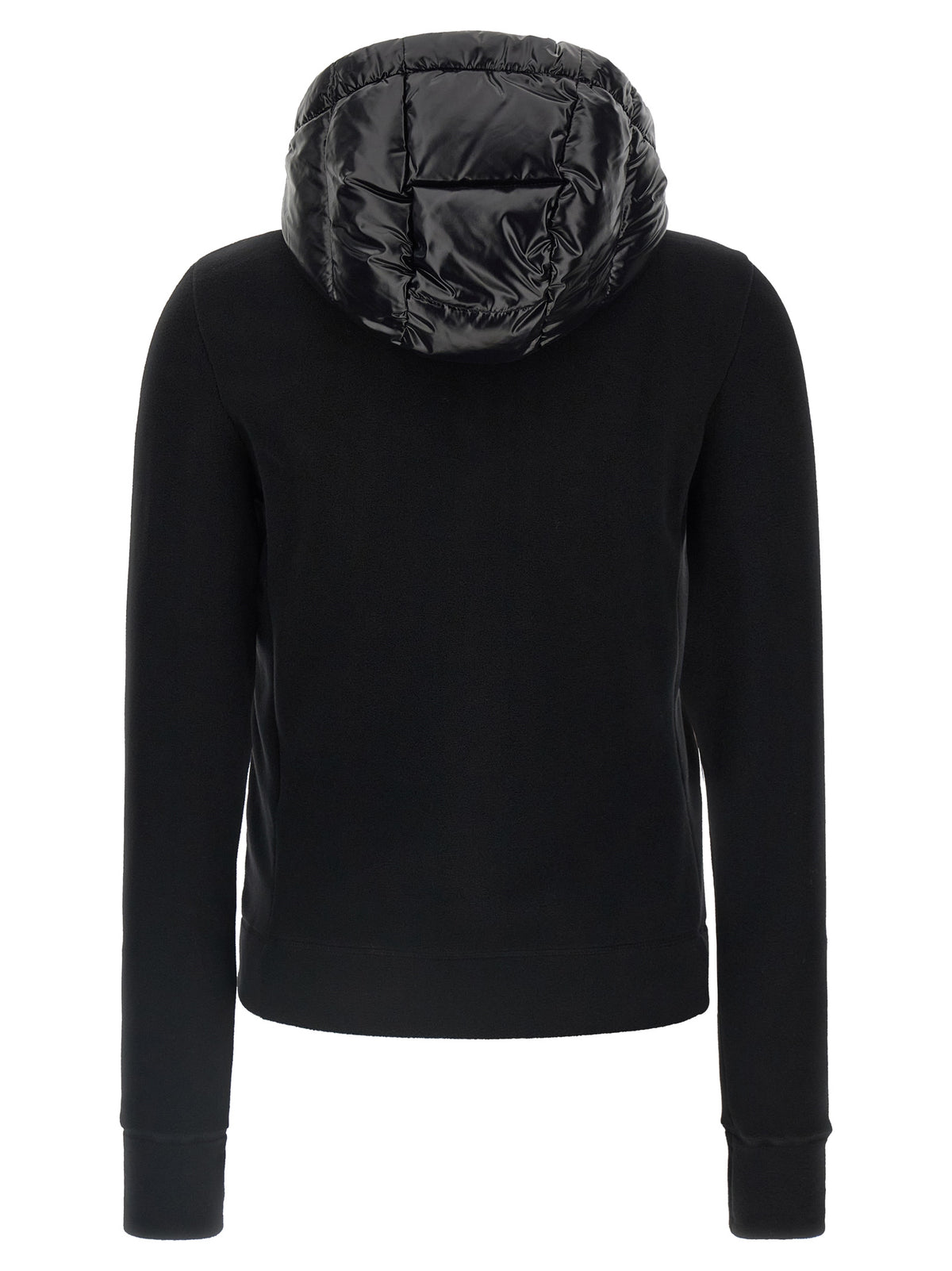 Moncler Grenoble Schwarzer Cardigan aus Polyamid