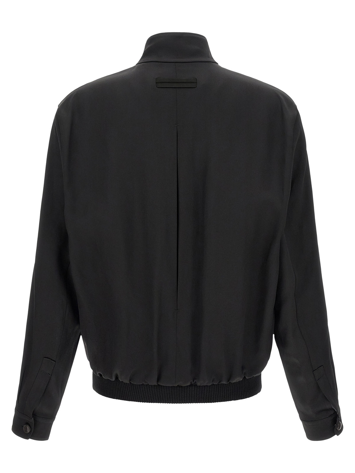 ZEGNA Schwarzer Sweatshirt aus Satin