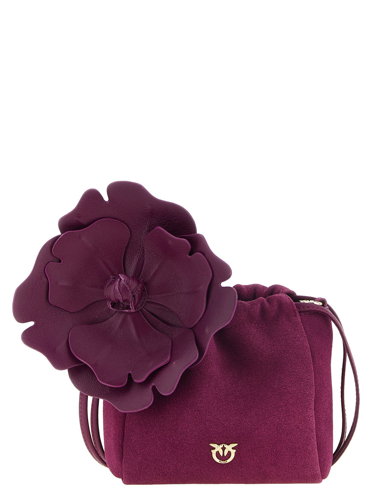 PINKO Lila Lammleder Clutch