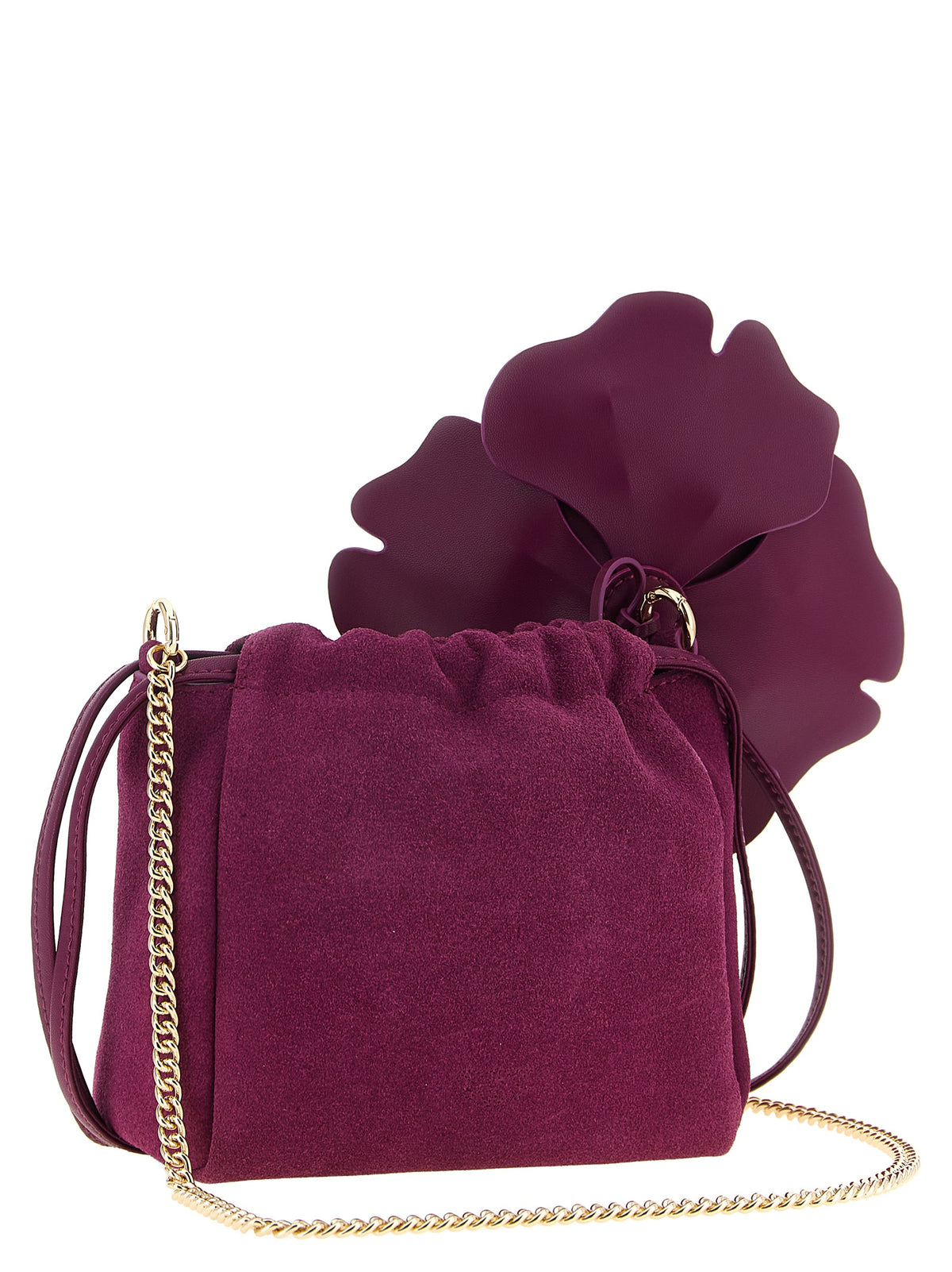 PINKO Lila Lammleder Clutch